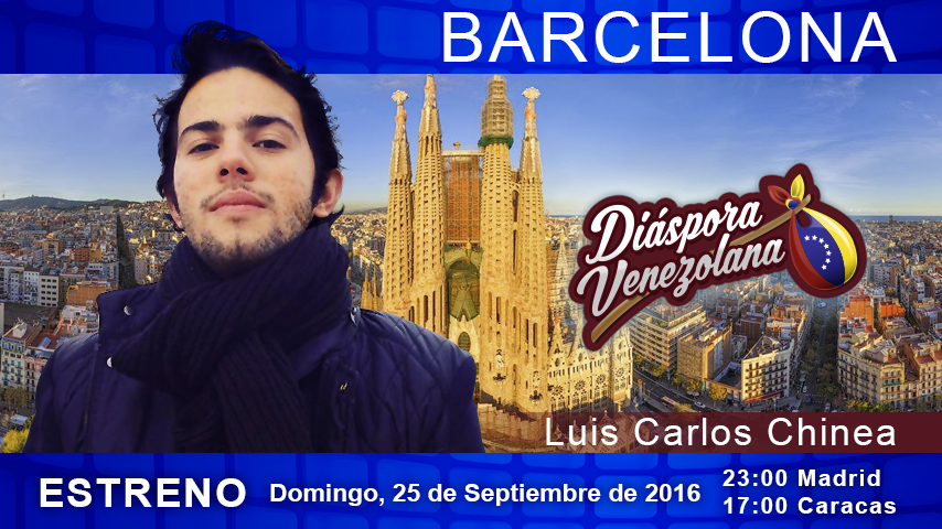 Venezolano en Barcelona: recorriendo la ciudad con Luis Carlos Chinea