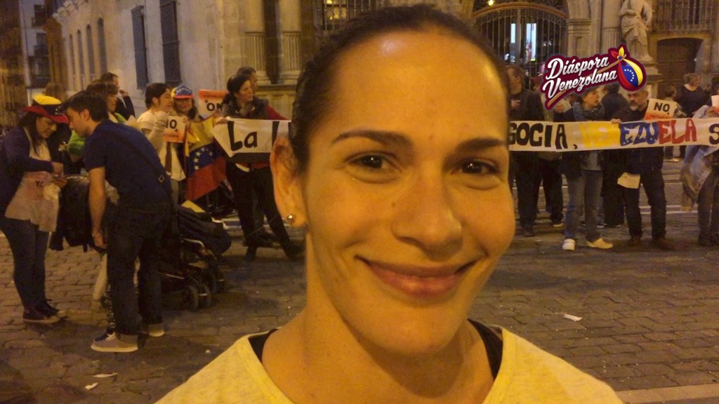 Venezolanos en Pamplona (Virginia&nbsp;Finol)