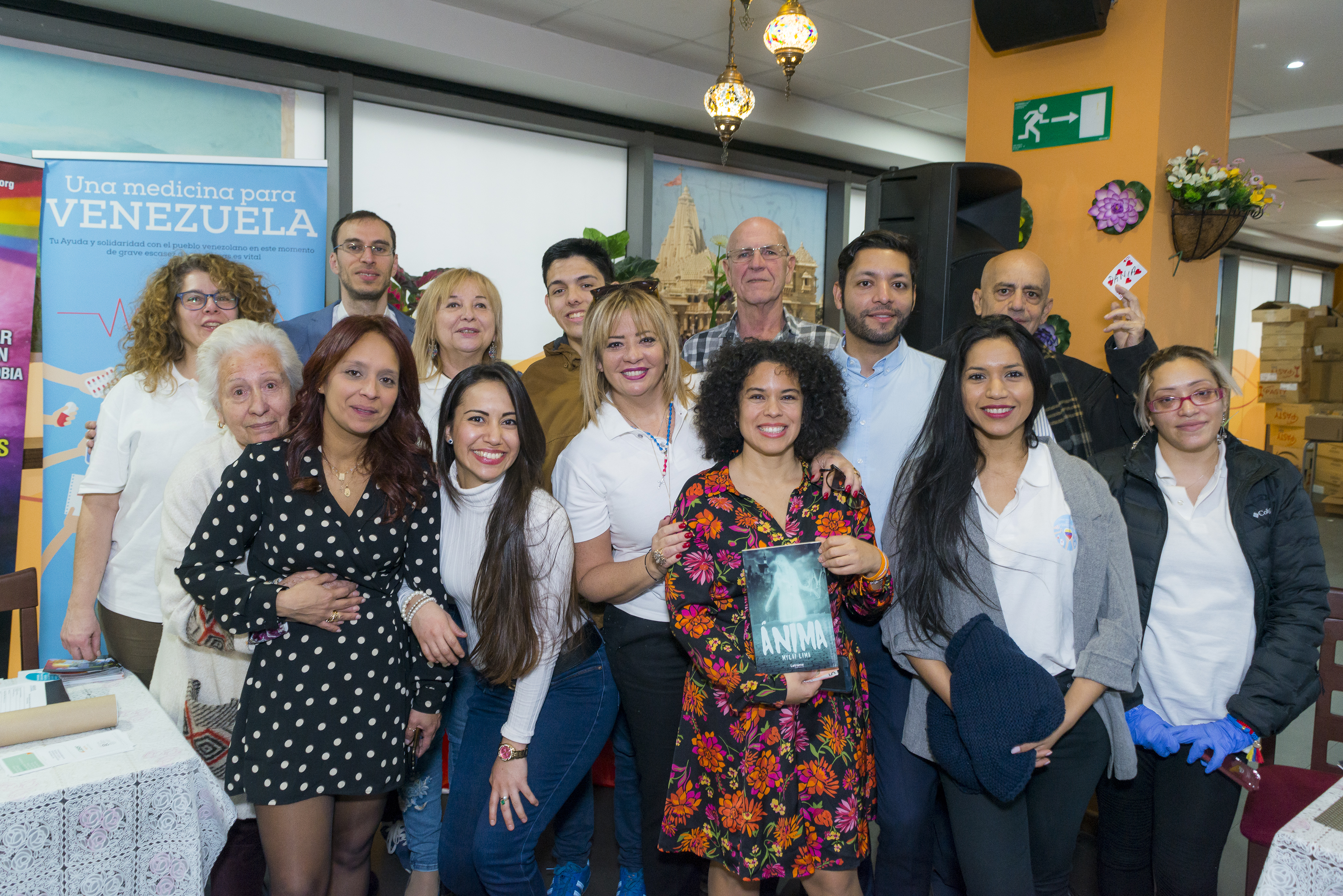 Evento solidario en Madrid de «Una Medicina para Venezuela»