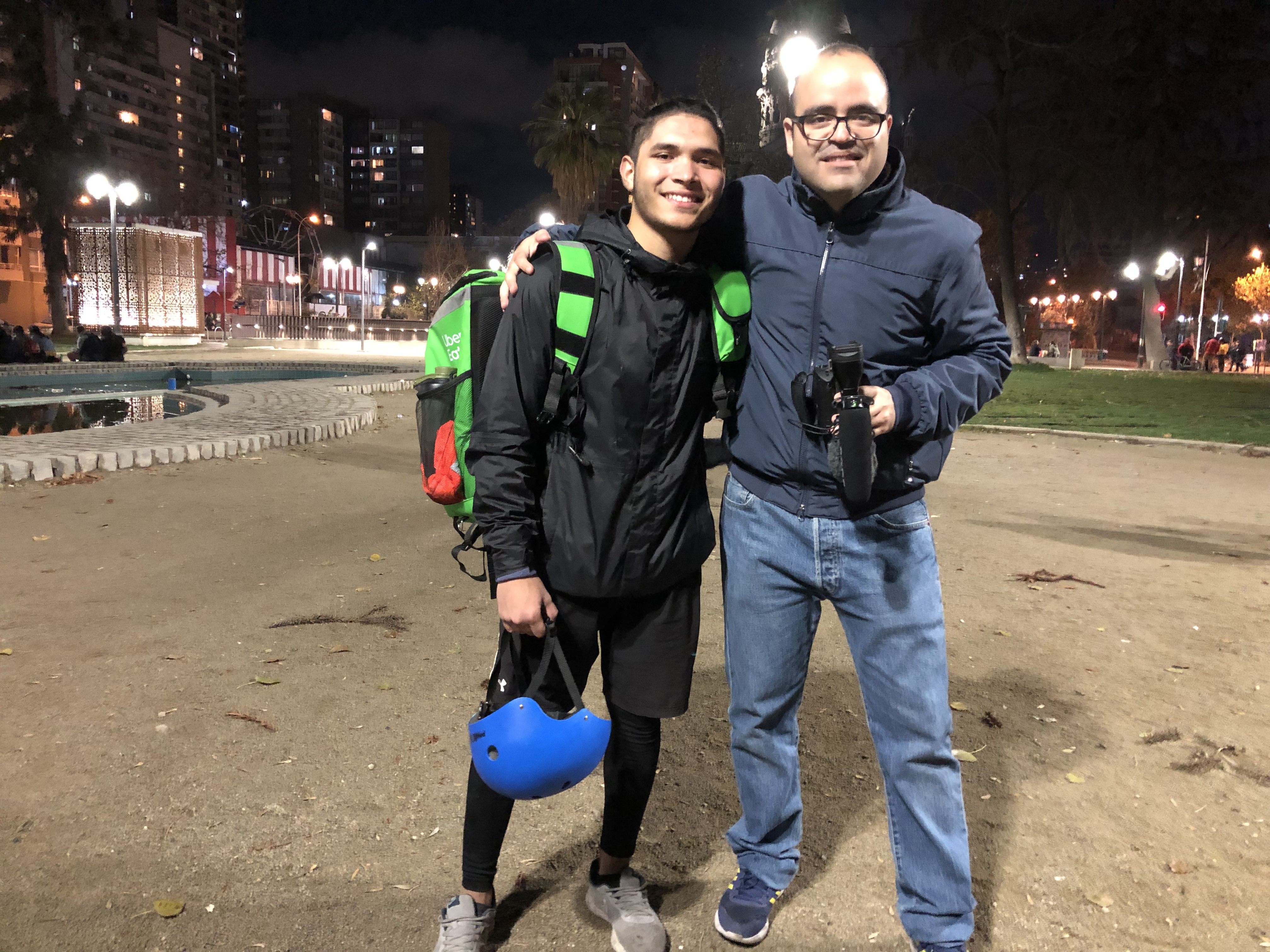 Una noche con venezolanos en Santiago de Chile