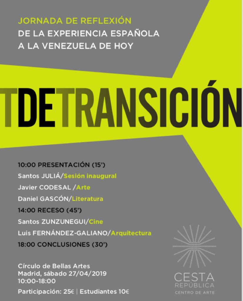 T de Transición: de la experiencia española a la Venezuela de hoy