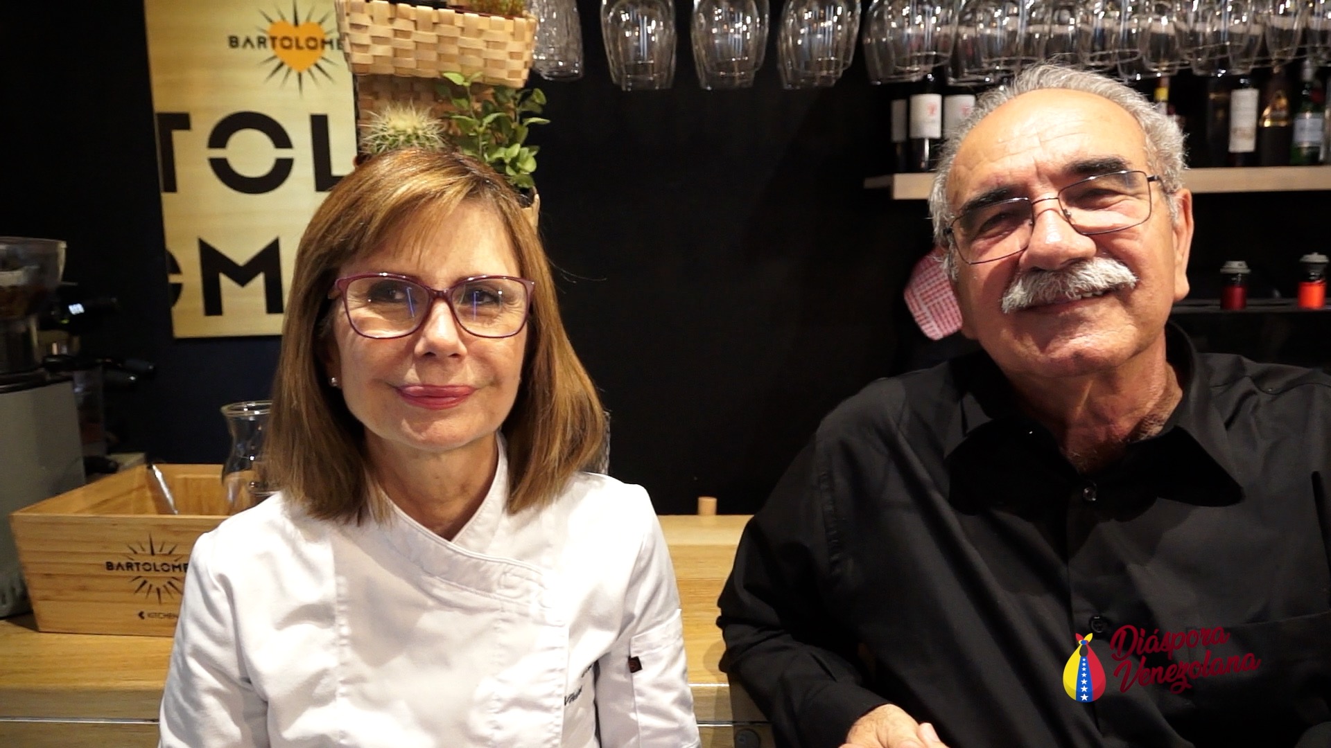 Venezolanos en Madrid (Vivian Bonomi y Víctor Oliveira)