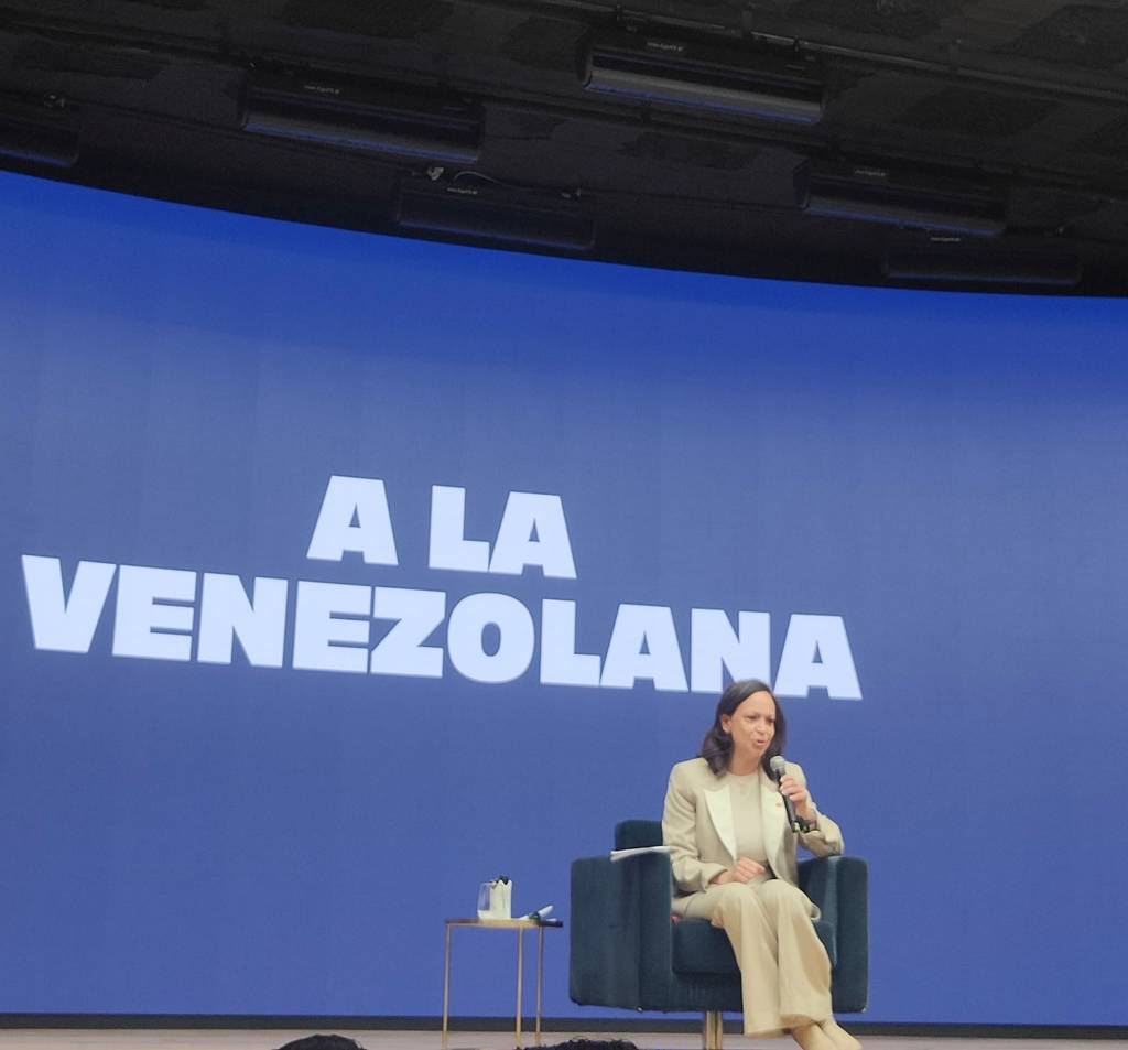 María Corina en rueda de prensa