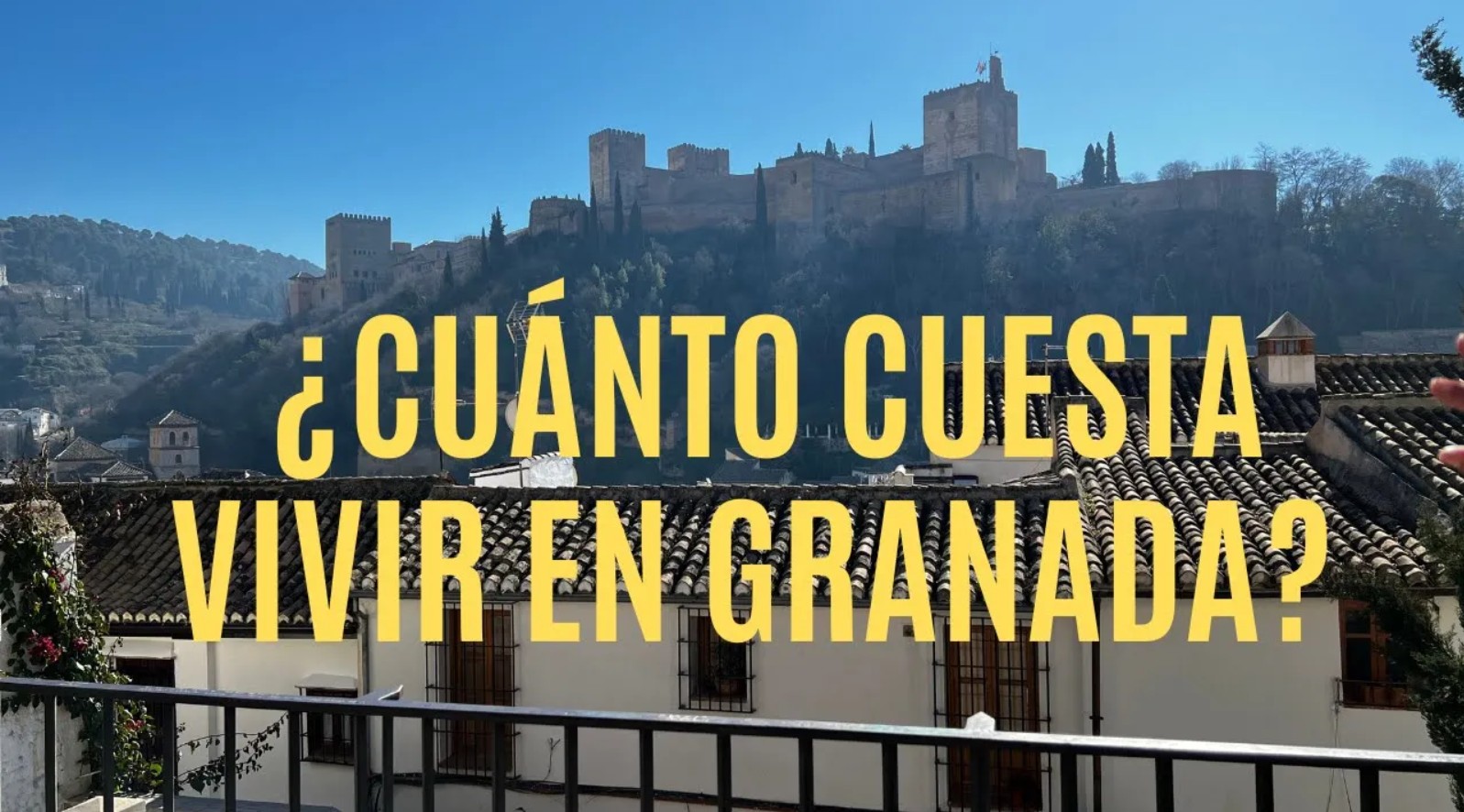 Cuánto cuesta vivir en Granada: vivienda, comida, transporte y ocio