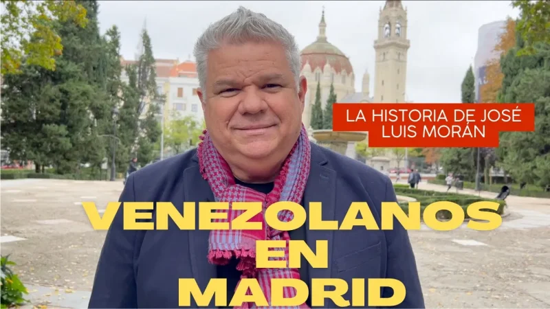 José Luis Morán: 23 años haciendo Venezuela en Madrid
