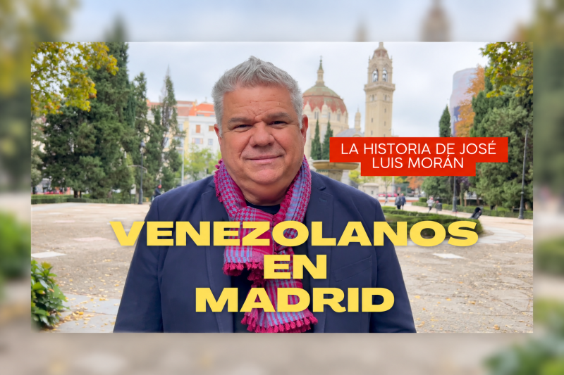 José Luis Morán: 23 años haciendo Venezuela en Madrid